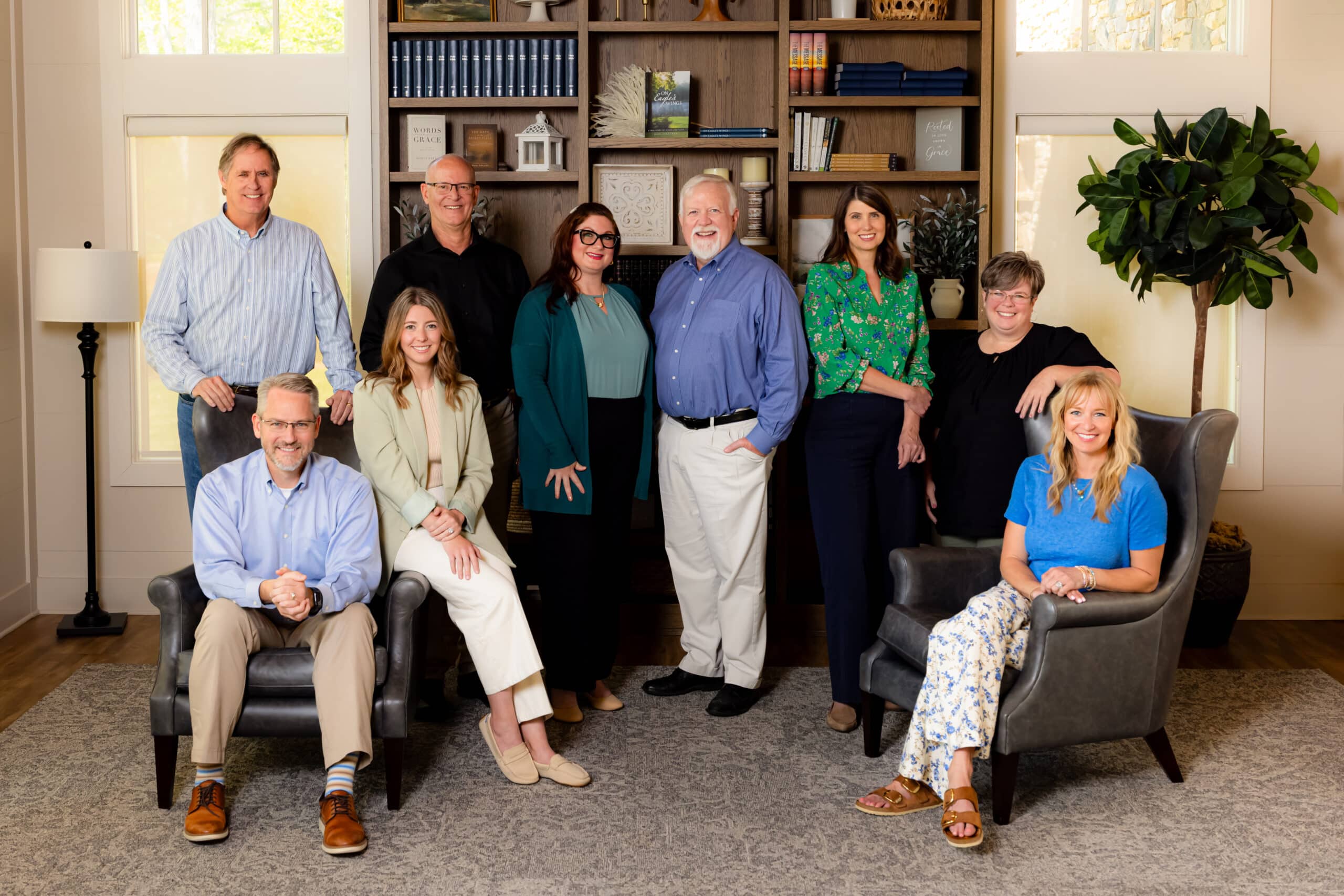 Group photo of Wings Center staff